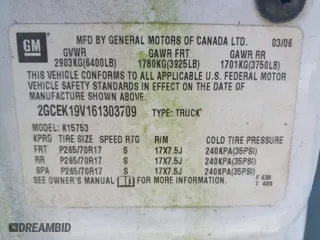2006 Chevrolet Silverado 1500 LT1 with VIN 2GCEK19V161303709, listed as a IAAI auction lot 40294788 with 211,821 mi miles. Bid and sale history available at carsss.com. Image 9.