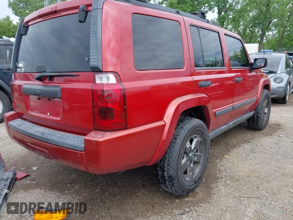 2006 Jeep Commander with VIN 1J8HG48K36C318982, listed as a IAAI auction lot 42344756 with 203,838 mi miles and . Bid and sale history available at DreamBid. Image 4.