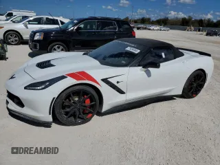 2014 Chevrolet Corvette Z51 2LT with VIN 1G1YJ3D74E5132223, listed as a Copart auction lot 77634464 with Not provided miles and Salvage title. Bid and sale history available at DreamBid. Image 1.