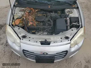 2004 Chrysler Sebring LXi with VIN 1C3EL55R14N117746, listed as a Copart auction lot 75170344 with 0 mi miles and Salvage Title. Bid and sale history available at carsss.com. Image 11.