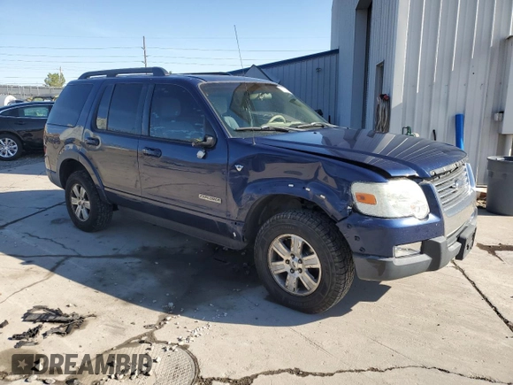2007 Ford Explorer XLT with VIN 1FMEU73857UB85147, listed as a Copart auction lot 71787924 with 169,622 mi miles and Salvage Title. Bid and sale history available at carsss.com. Image 4.