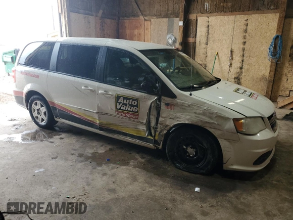 2012 Dodge Grand Caravan SE with VIN 2C4RDGBG3CR341742, listed as a Copart auction lot 50688645 with 136,530 mi miles and Clean Title. Bid and sale history available at DreamBid. Image 4.