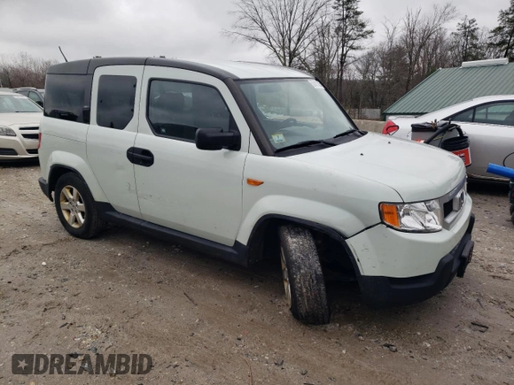 2011 Honda Element EX with VIN 5J6YH2H77BL003367, listed as a Copart auction lot 52401305 with 215,346 mi miles and Clean Title. Bid and sale history available at DreamBid. Image 4.