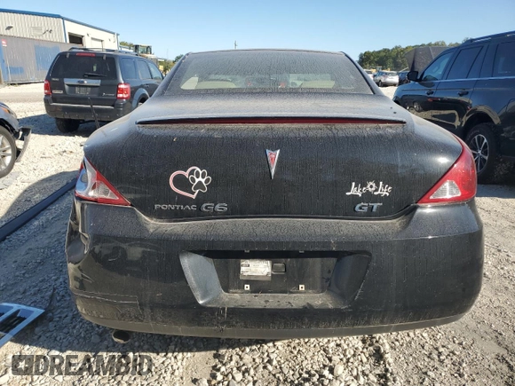 2006 Pontiac G6 GT with VIN 1G2ZH358764287536, listed as a Copart auction lot 73500394 with 81,007 mi miles and Clean title. Bid and sale history available at DreamBid. Image 6.