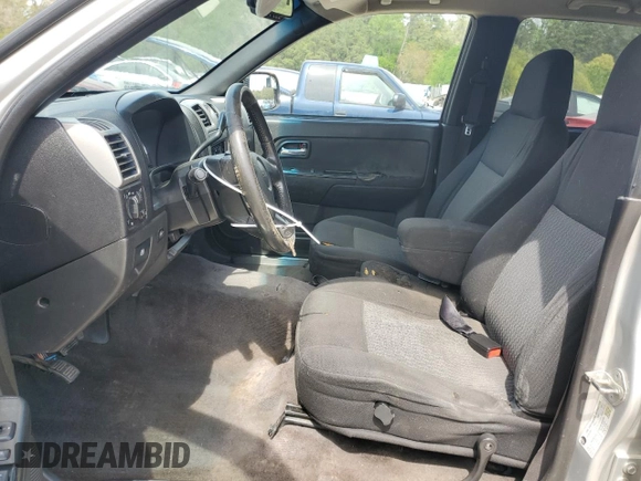 2010 GMC Canyon SLE1 with VIN 1GTDSCDE0A8125702, listed as a Copart auction lot 54183855 with 348,711 mi miles and Salvage title. Bid and sale history available at DreamBid. Image 7.