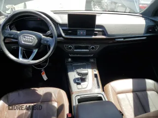 2018 Audi Q5 Premium with VIN WA1ANAFY3J2044356, listed as a Copart auction lot 57860505 with 100,341 mi miles and Salvage title. Bid and sale history available at DreamBid. Image 8.