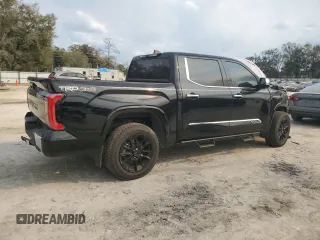 2024 Toyota Tundra 1794 Edition with VIN 5TFMC5DB1RX045003, listed as a Copart auction lot 46123005 with 16,881 mi miles and Salvage title. Bid and sale history available at DreamBid. Image 3.