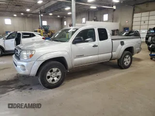 2007 Toyota Tacoma PreRunner with VIN 5TETU62N77Z374242, listed as a Copart auction lot 47395935 with 165,089 mi miles and Salvage Title. Bid and sale history available at carsss.com. Image 1.