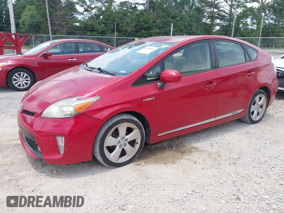 2013 Toyota Prius One z VIN JTDKN3DU9D1683891, wystawiony jako IAAI lot #42458187 z przebiegiem 284 914 mil mil oraz . Historia ofert i sprzedaży dostępna na DreamBid. Obrazek 2.