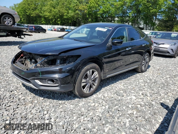 2013 Honda Crosstour EX-L z VIN 5J6TF2H54DL005997, wystawiony jako Copart lot #59176785 z przebiegiem 154 369 mil mil oraz Czysty tytuł • Clean title. Historia ofert i sprzedaży dostępna na DreamBid. Obrazek 1.