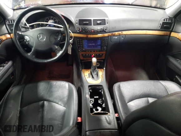 2006 Mercedes-Benz E-Class 3.5L with VIN WDBUF87J86X183384, listed as a Copart auction lot 48248595 with 156,820 mi miles and Salvage Title. Bid and sale history available at carsss.com. Image 8.