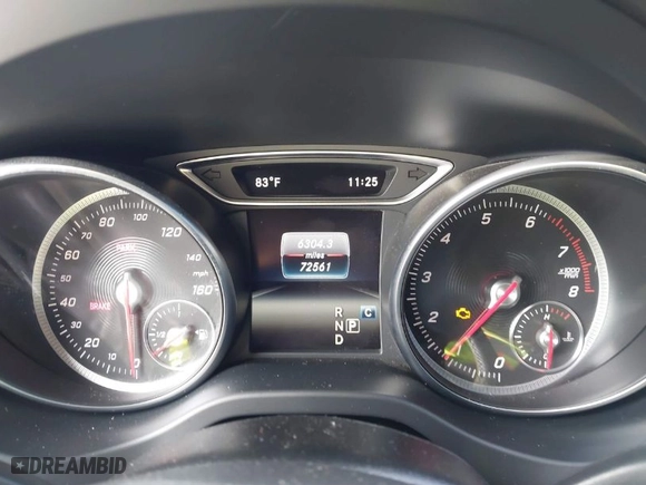 2019 Mercedes-Benz CLA with VIN WDDSJ4EB6KN724438, listed as a IAAI auction lot 41207827 with 72,561 mi miles. Bid and sale history available at carsss.com. Image 7.