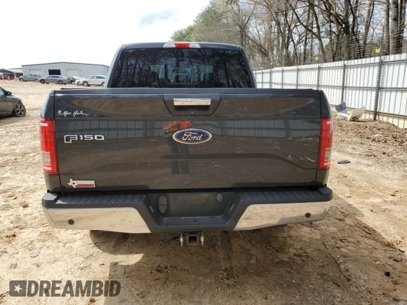 2017 Ford F-150 XL with VIN 1FTEW1CP3HKD80664, listed as a Copart auction lot 49312505 with 77,723 mi miles and Salvage Title. Bid and sale history available at carsss.com. Image 6.