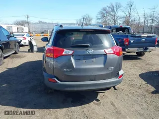 2013 Toyota RAV4 Limited with VIN 2T3DFREVXDW076447, listed as a IAAI auction lot 41834165 with 124,644 mi miles. Bid and sale history available at carsss.com. Image 16.