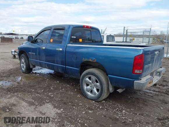 2004 Dodge 1500 SLT with VIN 1D7HU18D24S662134, listed as a IAAI auction lot 42080720 with 256,402 mi miles and . Bid and sale history available at carsss.com. Image 3.