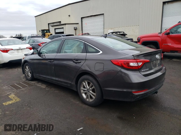 2016 Hyundai Sonata SE with VIN 5NPE24AF0GH382523, listed as a Copart auction lot 45499485 with 114,038 mi miles and Salvage Title. Bid and sale history available at carsss.com. Image 2.