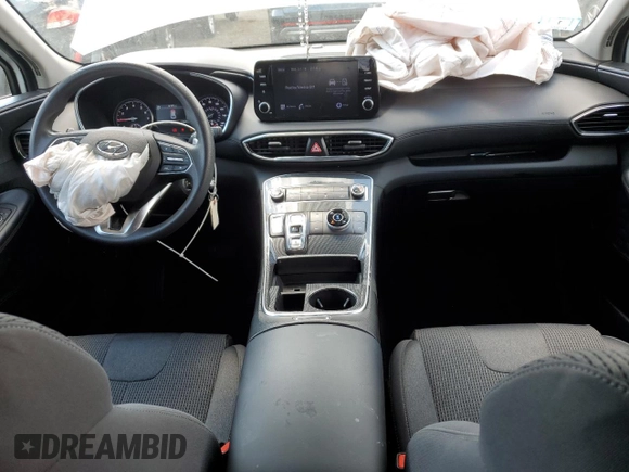 2021 Hyundai Santa Fe SE with VIN 5NMS1DAJ7MH324850, listed as a Copart auction lot 64805225 with 62,009 mi miles and Salvage title. Bid and sale history available at DreamBid. Image 8.