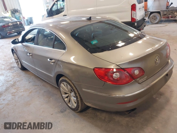 2012 Volkswagen CC Sport with VIN WVWMN7AN9CE508965, listed as a IAAI auction lot 42143188 with 129,205 mi miles. Bid and sale history available at carsss.com. Image 3.