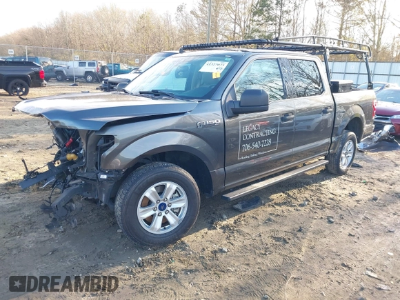 2020 Ford F-150 XL with VIN 1FTEW1C41LFA51212, listed as a IAAI auction lot 41327073 with 1 mi miles. Bid and sale history available at carsss.com. Image 19.