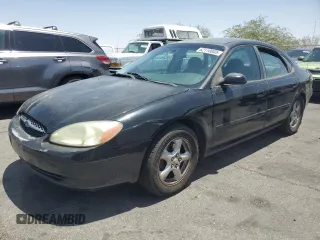 2003 Ford Taurus SE Standard with VIN 1FAFP53U73G179222, listed as a Copart auction lot 62110005 with 143,935 mi miles and Salvage title. Bid and sale history available at DreamBid. Image 1.
