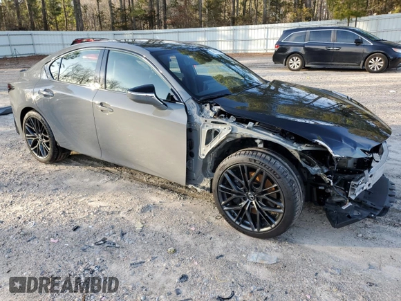 2023 Lexus IS with VIN JTHBZ1B25P5070401, listed as a Copart auction lot 45193095 with 16,017 mi miles and Salvage Title. Bid and sale history available at carsss.com. Image 4.