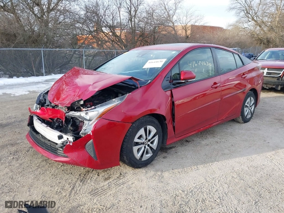 2017 Toyota Prius Two with VIN JTDKARFU8H3534801, listed as a IAAI auction lot 41644630 with 151,567 mi miles. Bid and sale history available at carsss.com. Image 20.