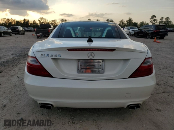 2013 Mercedes-Benz SLK 250 с VIN WDDPK4HA4DF064757, выставлен на аукционе Copart как лот 79703984 с пробегом 122 875 миль миль и Списание • Salvage title. История ставок и продаж доступна на DreamBid. Изображение 6.