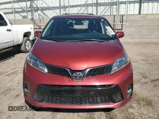 2019 Toyota Sienna SE с VIN 5TDEZ3DC6KS219708, выставлен на аукционе Copart как лот 53881225 с пробегом 116 807 миль миль и Списание • Salvage title. История ставок и продаж доступна на DreamBid. Изображение 5.