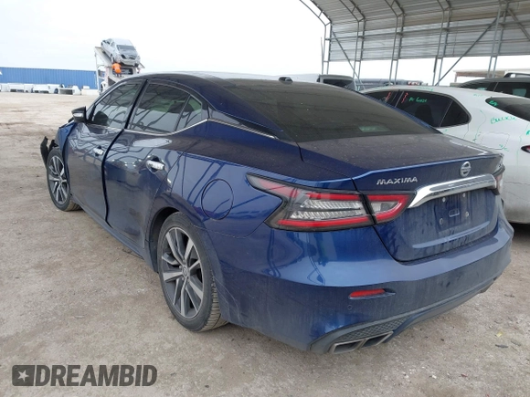 2020 Nissan Maxima SL with VIN 1N4AA6DV5LC364322, listed as a IAAI auction lot 41626097 with 81,258 mi miles and . Bid and sale history available at DreamBid. Image 3.