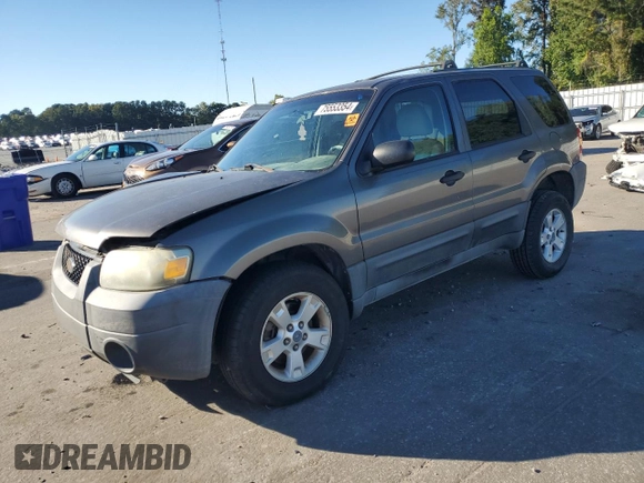 2005 Ford Escape XLT with VIN 1FMCU93105KA96729, listed as a Copart auction lot 75553354 with 220,081 mi miles and Salvage Title. Bid and sale history available at DreamBid. Image 1.