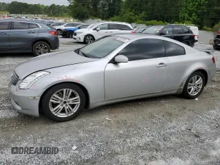 2005 Infiniti G35 z VIN JNKCV54E55M400877, wystawiony jako Copart lot #55981625 z przebiegiem 217 985 mil mil oraz Szkoda całkowita • Salvage title. Historia ofert i sprzedaży dostępna na DreamBid. Obrazek 1.