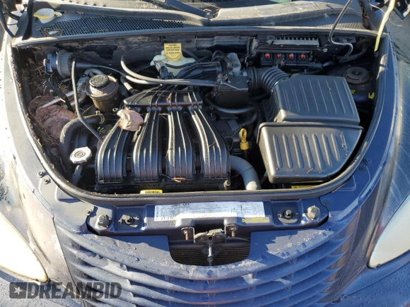 2005 Chrysler PT Cruiser Touring with VIN 3C4FY58B25T611194, listed as a Copart auction lot 73989834 with 0 mi miles and Salvage Title. Bid and sale history available at carsss.com. Image 11.