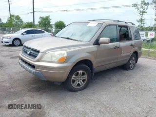 2003 Honda Pilot EX with VIN 2HKYF18563H526678, listed as a IAAI auction lot 41821187 with 412,622 mi miles and . Bid and sale history available at DreamBid. Image 2.