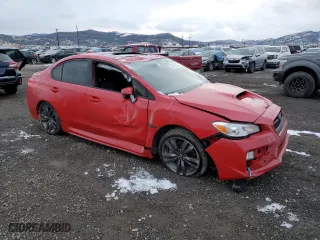 2017 Subaru WRX Premium with VIN JF1VA1E64H9837319, listed as a Copart auction lot 86431384 with 0 mi miles and Salvage Title. Bid and sale history available at carsss.com. Image 4.