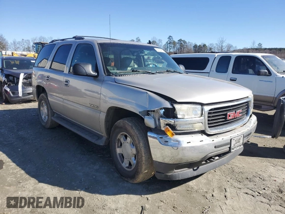 2006 GMC Yukon SLT with VIN 1GKEK13Z16R138445, listed as a Copart auction lot 89165475 with 207,196 mi miles and Salvage Title. Bid and sale history available at carsss.com. Image 4.