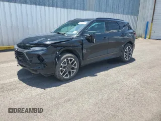 2025 Chevrolet Blazer RS z VIN 3GNKBERSXSS191207, wystawiony jako Copart lot #60228005 z przebiegiem 1 683 mil mil oraz Szkoda całkowita • Salvage title. Historia ofert i sprzedaży dostępna na DreamBid. Obrazek 1.