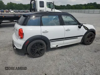2014 MINI Countryman S with VIN WMWZC3C53EWP27156, listed as a Copart auction lot 59579765 with 159,308 mi miles and Salvage title. Bid and sale history available at DreamBid. Image 3.