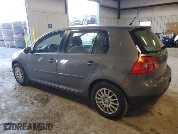 2009 Volkswagen Rabbit S with VIN WVWDA71K39W068097, listed as a Copart auction lot 88884305 with 134,312 mi miles and Salvage title. Bid and sale history available at DreamBid. Image 2.