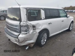 2014 Ford Flex Limited with VIN 2FMGK5D80EBD36058, listed as a IAAI auction lot 40819765 with 136,276 mi miles. Bid and sale history available at carsss.com. Image 4.