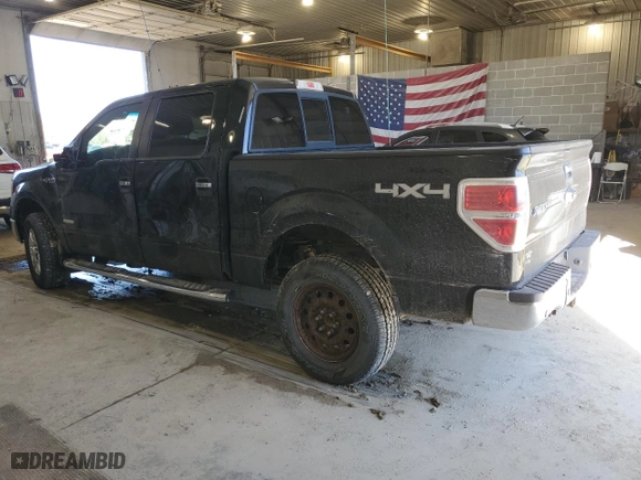2014 Ford F-150 XL with VIN 1FTFW1ET0EKE07328, listed as a Copart auction lot 47490645 with 222,881 mi miles and Salvage Title. Bid and sale history available at carsss.com. Image 2.