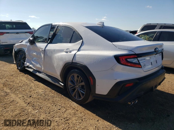 2022 Subaru WRX z VIN JF1VBAB68N8023628, wystawiony jako Copart lot #65976834 z przebiegiem 17 463 mil mil oraz Szkody całkowita. Historia ofert i sprzedaży dostępna na DreamBid. Obrazek 2.