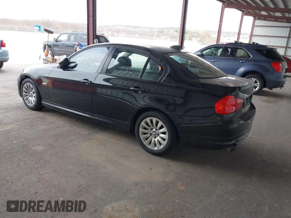 2009 BMW 3 Series 328i with VIN WBAPH77539NM46299, listed as a IAAI auction lot 41832233 with 190,671 mi miles and . Bid and sale history available at DreamBid. Image 3.