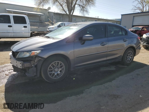 2015 Honda Civic Sedan LX with VIN 2HGFB2F58FH520309, listed as a Copart auction lot 51948955 with 139,775 mi miles and Salvage Title. Bid and sale history available at carsss.com. Image 1.