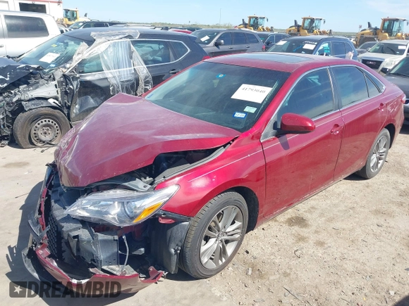 2017 Toyota Camry XLE with VIN 4T1BF1FK7HU796641, listed as a IAAI auction lot 41793040 with 117,282 mi miles. Bid and sale history available at carsss.com. Image 17.