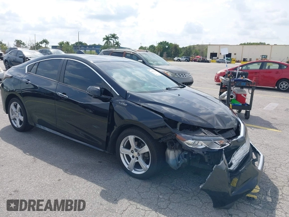 2017 Chevrolet Volt LT with VIN 1G1RA6S56HU204783, listed as a IAAI auction lot 41867517 with 109,321 mi miles. Bid and sale history available at carsss.com. Image 1.