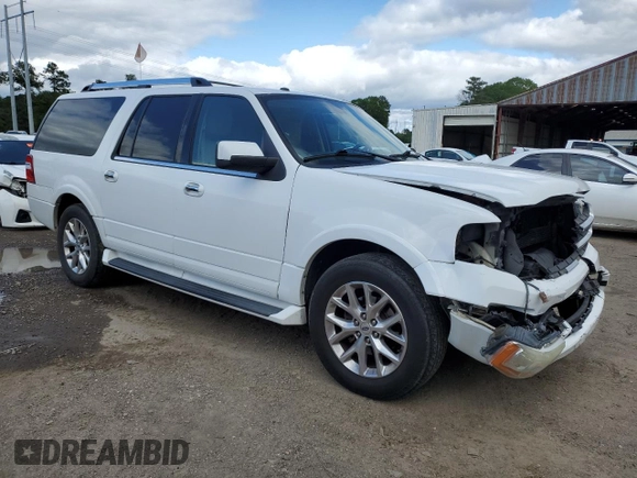 2016 Ford Expedition Max Limited z VIN 1FMJK1KT3GEF12095, wystawiony jako Copart lot #51975955 z przebiegiem 165 798 mil mil oraz Szkoda całkowita • Salvage title. Historia ofert i sprzedaży dostępna na DreamBid. Obrazek 4.