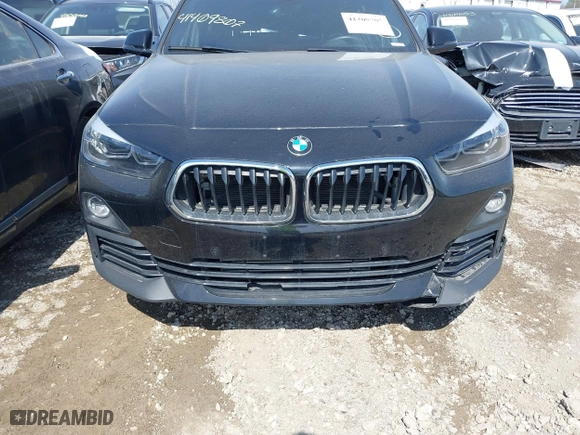 2020 BMW X2 xDrive28i with VIN WBXYJ1C07L5R28321, listed as a IAAI auction lot 41409807 with 41,296 mi miles. Bid and sale history available at carsss.com. Image 12.