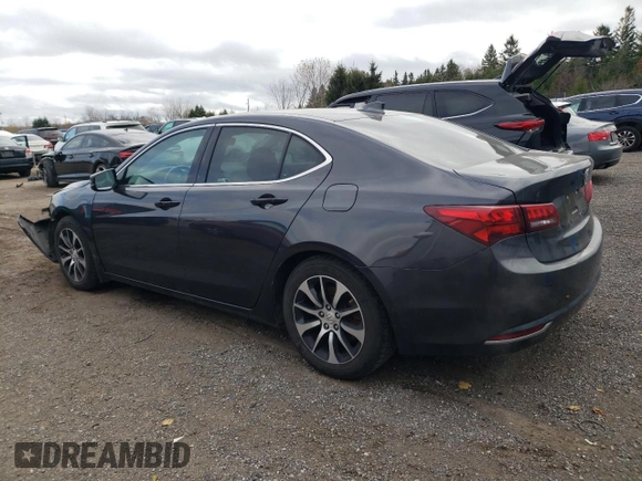 2015 Acura TLX Technology with VIN 19UUB1F52FA800324, listed as a Copart auction lot 80523864 with 99,348 mi miles and Salvage title. Bid and sale history available at DreamBid. Image 2.