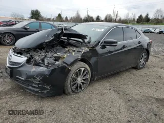 2017 Acura TLX with VIN 19UUB1F34HA007169, listed as a Copart auction lot 85472194 with 0 mi miles and Salvage Title. Bid and sale history available at carsss.com. Image 1.