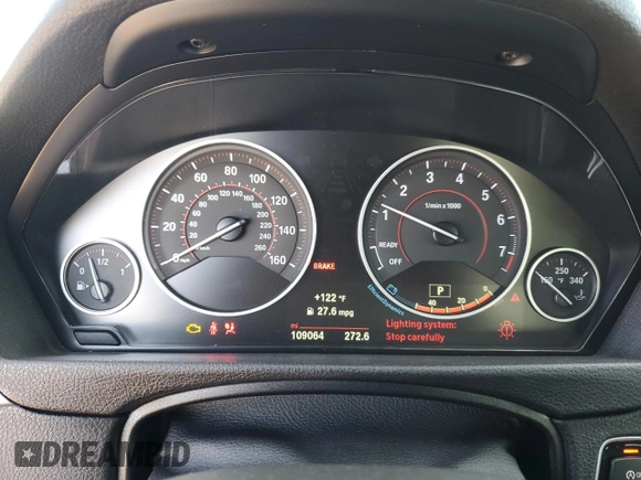 2018 BMW 4 Series 440i xDrive z VIN WBA4W9C52JAB93890, wystawiony jako Copart lot #45213155 z przebiegiem 109 064 mil mil oraz Szkoda całkowita • Salvage title. Historia ofert i sprzedaży dostępna na DreamBid. Obrazek 9.